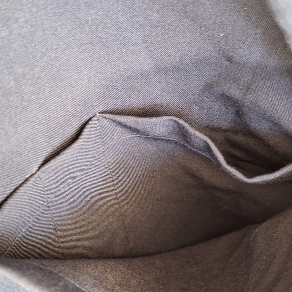 Mandala Navy Blue V-Neck Scrub Top Plus Sz2XL Short Sleeves Pockets - Picture 4 of 6